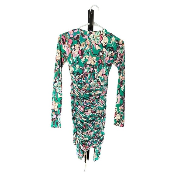 NWT A.L.C. Kiki Jersey Floral Minidress - Picture 4 of 12